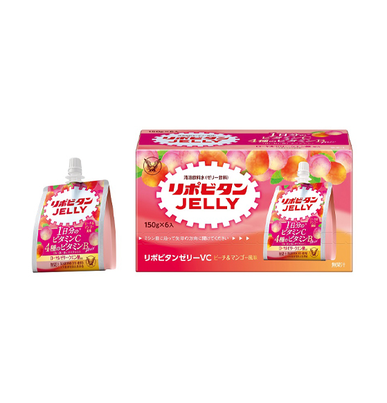 手軽に、美味しく、自分らしく！「リポビタンゼリーＶＣ」新発売！