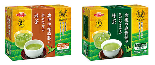 大正製薬　血中中性脂肪　緑茶