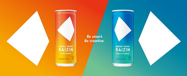 「RAIZIN HARD GINGER（ライジンハードジンジャー）」「RAIZIN FRUITY THUNDER（ライジンフルーティーサンダー）」新発売