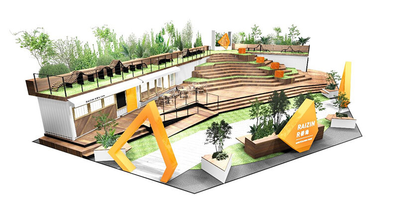 ちょっと、ジブン再起動。東京・表参道に『ＲＡＩＺＩＮ Ｒ番地　OMOTESANDO PARK』、6月27日（土）オープン