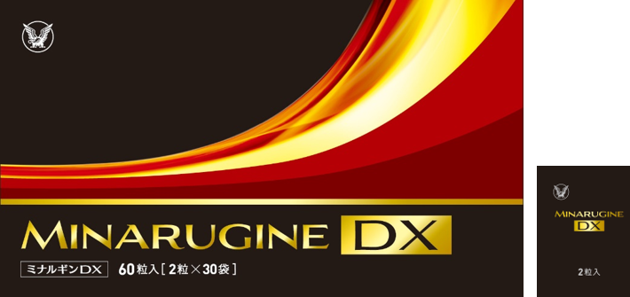 4つの活力で、自信に満ちた毎日を応援！  L-アルギニン含有食品「ミナルギンＤＸ」 新発売