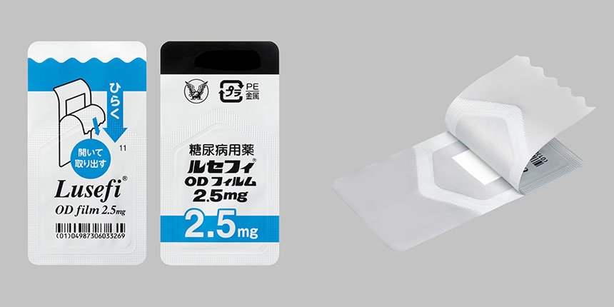 選択的SGLT2阻害剤「ルセフィⓇODフィルム2.5mg」の製造販売承認の取得について