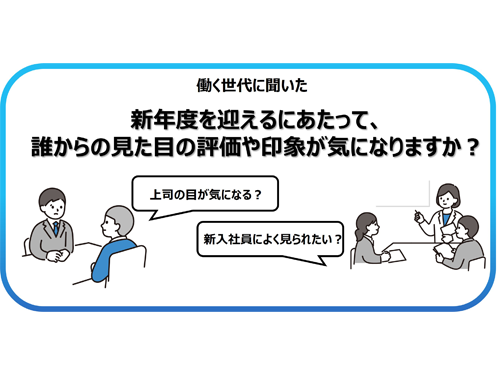 新年度、誰からの目が気になる？ 気持ち新たに新年度を迎える対策と工夫とは！？
