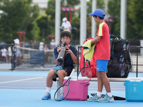 ユニクロ全日本ジュニアテニス選手権 2025 暑熱対策セミナー開催